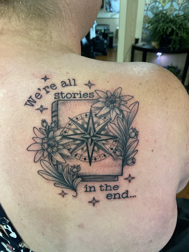 Explore melanie martinez tattoo ideas, creative tattoo ideas in Asheville, available at Amber Moon Tattoo