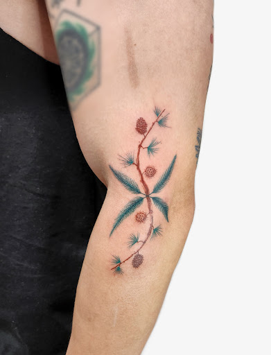 Explore tricep tattoo ideas for men, creative tattoo ideas in Sunnyvale, available at Greego tattoo