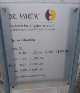 Allgemeinarztpraxis Dr. med. Markus Martin Höhstraße 18, 96242 Sonnefeld, Deutschland