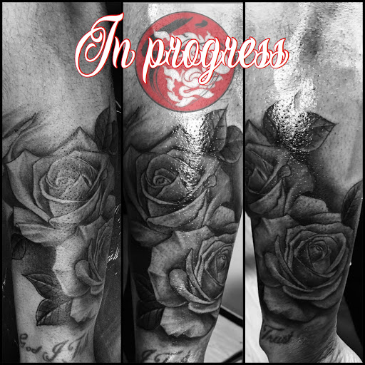 Explore kiss band tattoo ideas, creative tattoo ideas in Johnston, available at EMPIRE STUDIO-RI