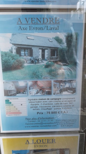 Vannier Immobilier à Évron (Mayenne 53)