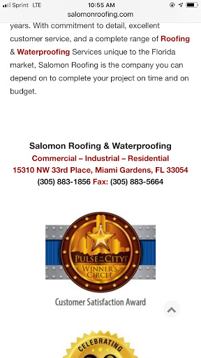 Roofing Contractor «Salomon Roofing & Construction», reviews and photos, 689 W 26th St, Hialeah, FL 33010, USA