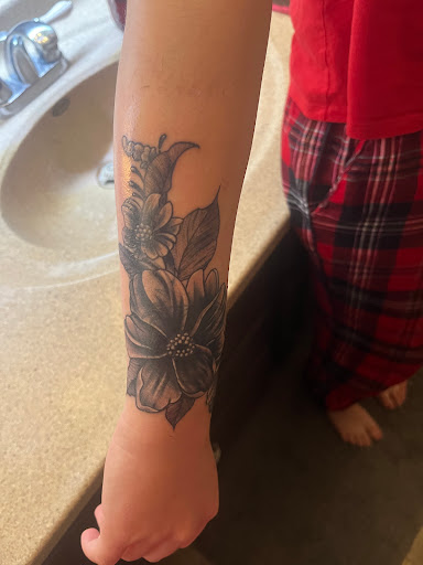 Explore tech tattoo ideas, creative tattoo ideas in Verona, available at Post Human Tattoo Co.