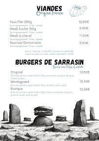 Crêperie Creperie du Menhir à Gorron - menu / carte
