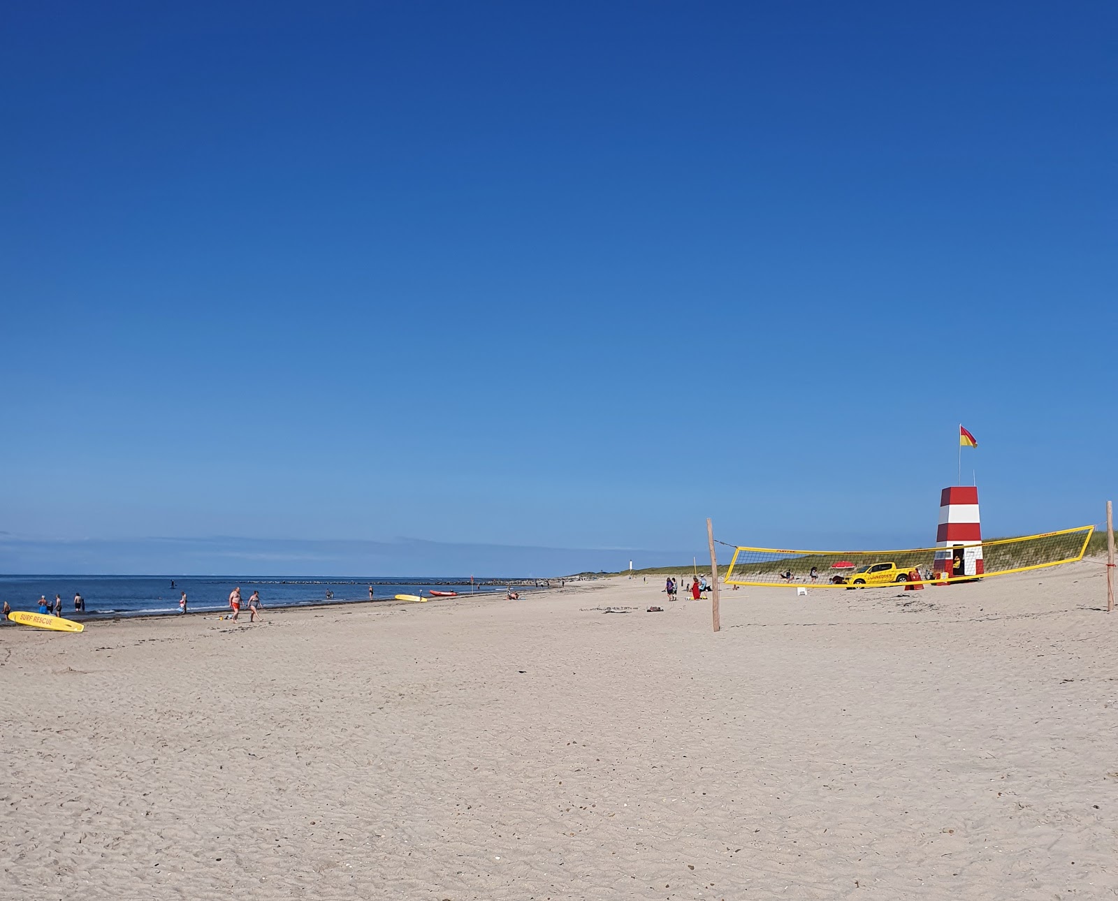 Foto von Hvidbjerg Beach mit sehr sauber Sauberkeitsgrad