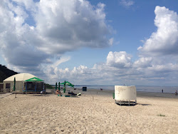 Fotografie cu Melluzu pludmale - locul popular printre cunoscătorii de relaxare