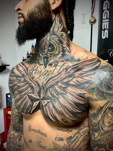 Explore single needle tattoo ideas, creative tattoo ideas in Owosso, available at Expressions Body Art Studio