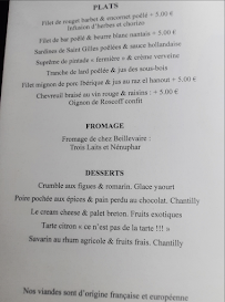 Restaurant gastronomique Restaurant de la Vallée à Clisson (le menu)