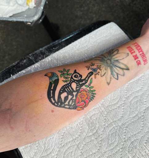 Explore hollywood tattoo ideas, creative tattoo ideas in Belgrade, available at The Loyal Sparrow Tattoo and Piercing
