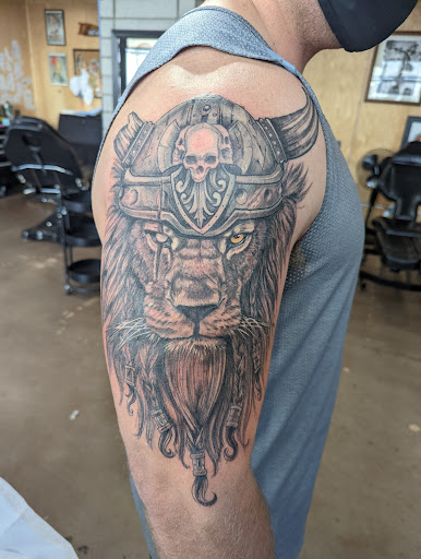 Explore shipwreck tattoo ideas, creative tattoo ideas in Phoenix, available at Golden Rule Tattoo Camelback