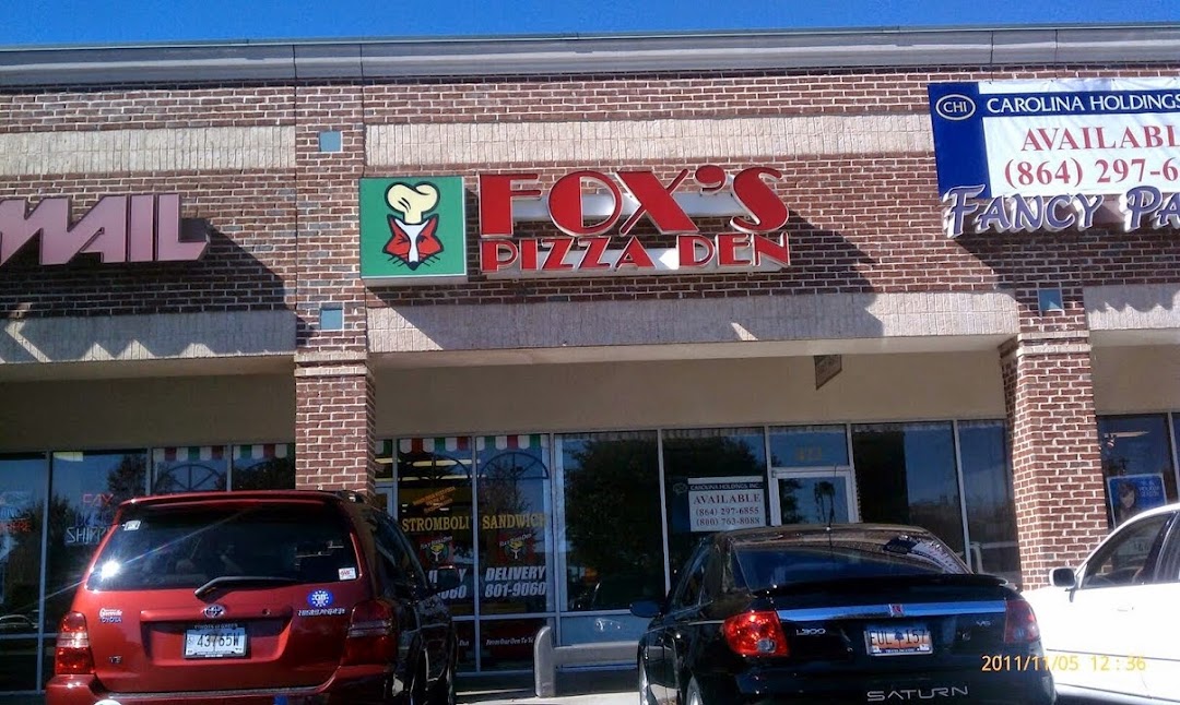 Foxs Pizza Den Greer