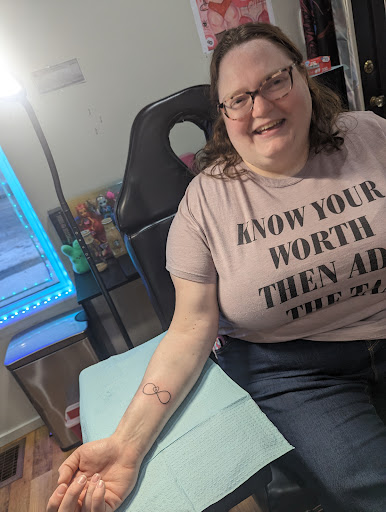 Explore emerald tattoo ideas, creative tattoo ideas in Spokane, available at Sweet Inks & Cool Peeps