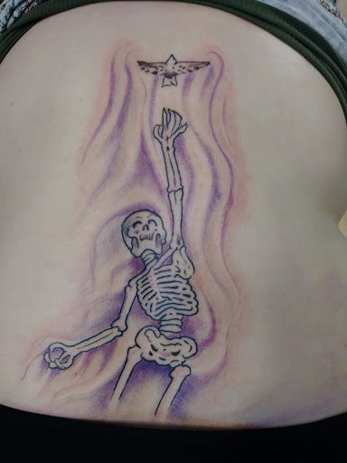 Explore dragon sleeve tattoo ideas, creative tattoo ideas in La Crosse, available at La Crosse Tattoo