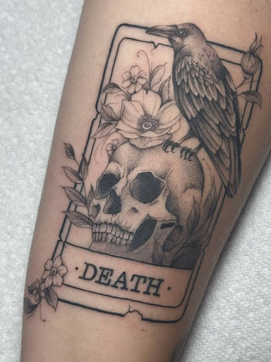 Explore fine line spine tattoo ideas, creative tattoo ideas in Goose Creek, available at Red Kirin Tattoo