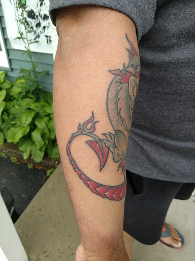 Find best friend/sister tattoo ideas for your next unique tattoo in Erie at Wayward Tattoo Studio