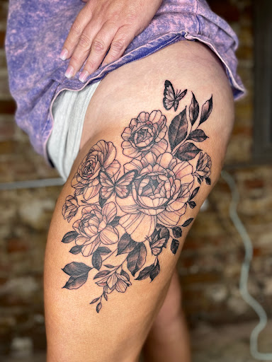 Explore tattoo ideas f, creative tattoo ideas in Broxton, available at Seratonin Tattoo Parlor