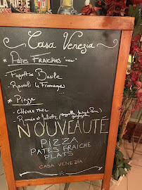 Restaurant Pizza Casa Venezia Saint-Ouen à Saint-Ouen-sur-Seine carte