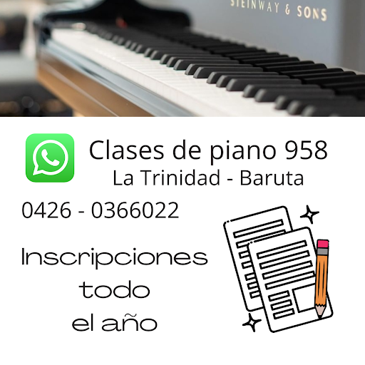 Clases de Piano La Trinidad Baruta