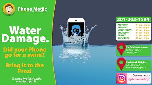 Cell Phone Store «Phone Medic Smart Device Repairs», reviews and photos, 45 Belmont Ave, Garfield, NJ 07026, USA