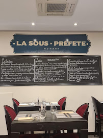 Restaurant La Sous-préfète à Perpignan (le menu)