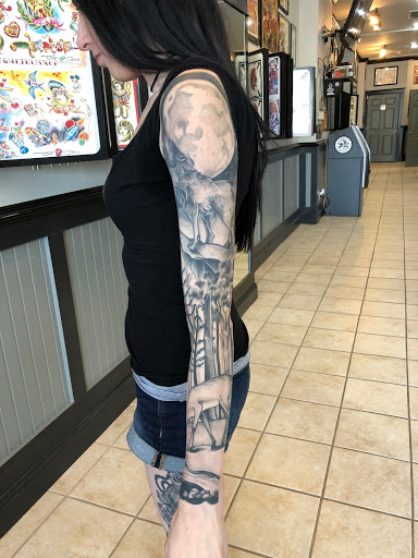 Explore word tattoo ideas for guys, creative tattoo ideas in Smithtown, available at Liberty Tattoo Co Inc