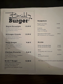 Menu du Restaurant Brühl 7 à Altenburg