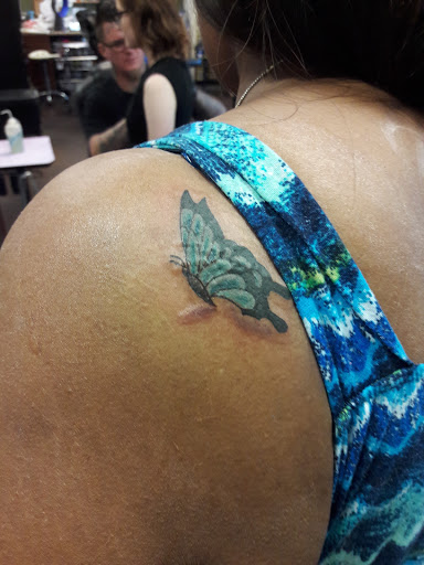 Find music notes tattoo ideas for your next unique tattoo in Fort Worth at Royal 1 Tattoos
