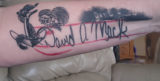 Explore tattoo cartoon ideas, creative tattoo ideas in Altoona, available at Ironclad Tattoo