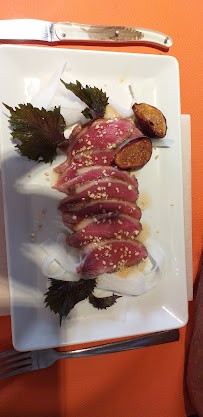 Tataki du Restaurant français Aux 2 bécasses à Cerdon - n°5