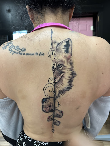 Explore archangel michael tattoo ideas, creative tattoo ideas in Charlotte, available at BNI-Tattoos