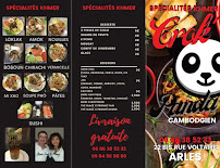 Crok'panda à Arles carte