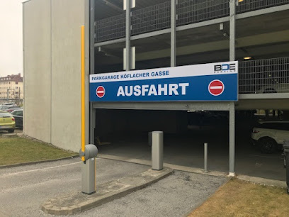 Parkgarage Köflacher Gasse - BOE Parking Graz