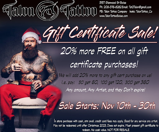 Explore dark themed tattoo ideas, creative tattoo ideas in Garden City, available at Talon Tattoo Co