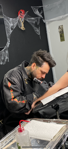 Explore tattoo ideas men arm, creative tattoo ideas in Naples, available at Secret ink tattoo studio