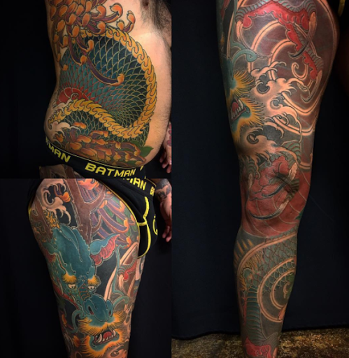 Explore qr code tattoo ideas, creative tattoo ideas in Gilbert, available at Fifth Estate Tattoo