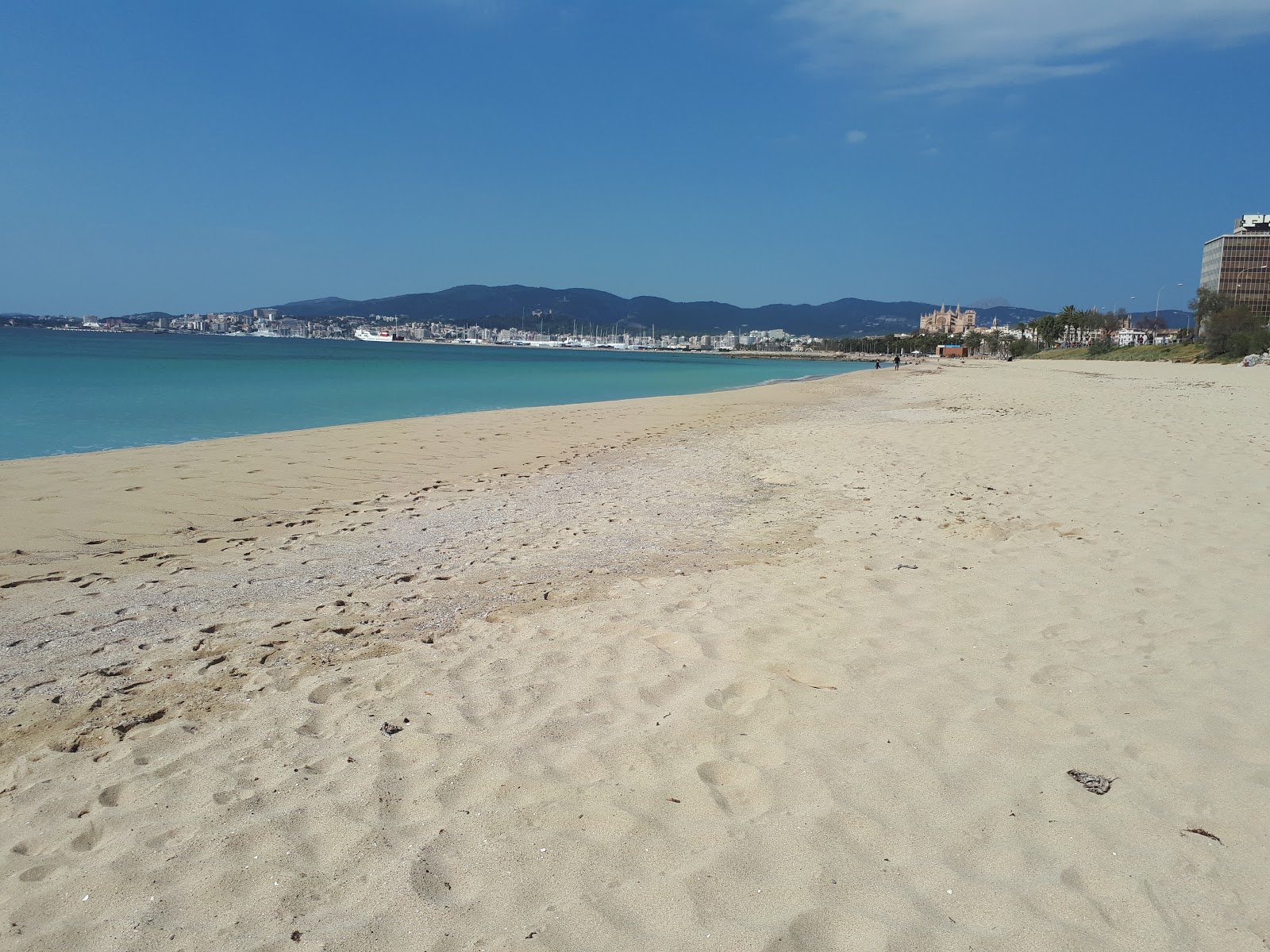 Foto di Platja de Can Pere Antoni e l'insediamento