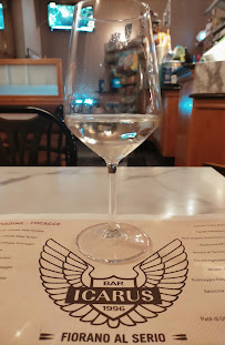 Bar Bar Icarus à Fiorano Al Serio (le menu)