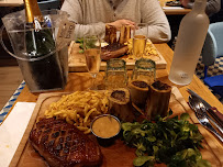 Steak du Restaurant français La Côte et l'Arête - Aucamville - n°1