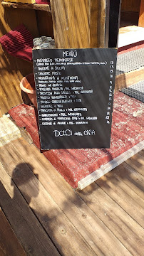 Menu / carte de Chalet La Frontera à Limone Piemonte