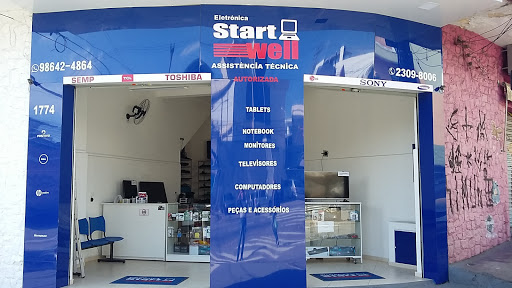 Logo da empresa - Eletrônica Start Well