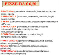 Amor Mio à Imbersago menu