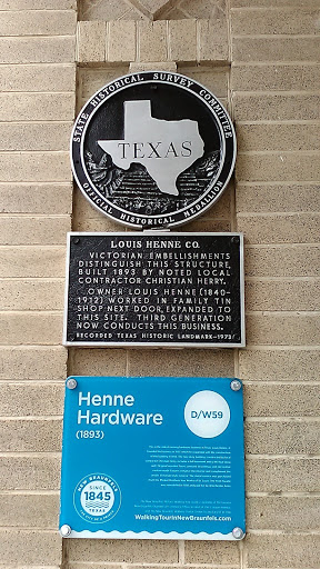 Hardware Store «Henne Hardware Co», reviews and photos, 246 W San Antonio St, New Braunfels, TX 78130, USA