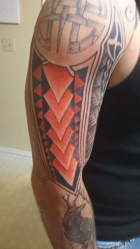 Explore arm piece tattoo ideas, creative tattoo ideas in Hillsboro, available at MOO MANU TATTOO