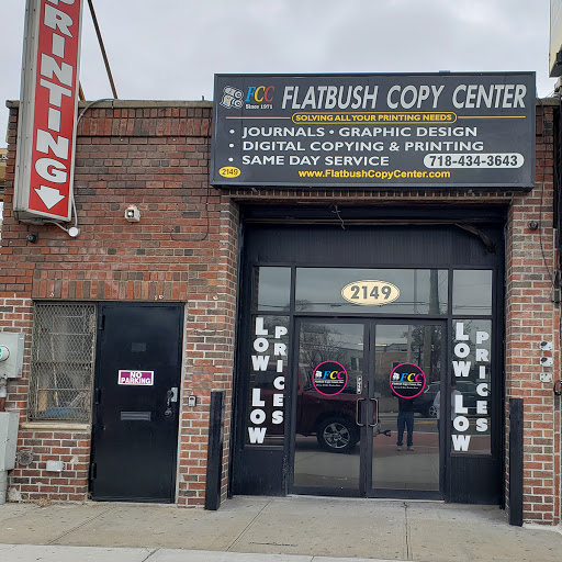 Print Shop «Flatbush Copy Center Inc», reviews and photos, 1570 Flatbush Ave, Brooklyn, NY 11210, USA