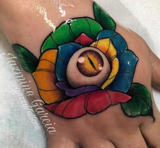 Explore back of neck tattoo ideas, creative tattoo ideas in North Hollywood, available at Rich Ink Tattoo