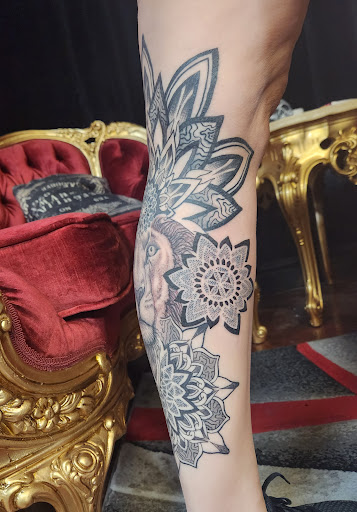 Explore anime tattoo sleeve ideas, creative tattoo ideas in Inverness, available at The Perfect Spot Tattoos