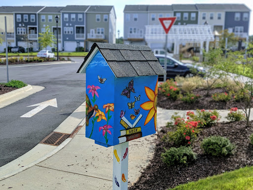 The Little Free Library at 5401 North Community