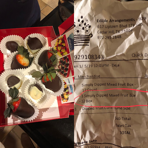 Gift Shop «Edible Arrangements», reviews and photos, 617 Uptown Blvd #105, Cedar Hill, TX 75104, USA