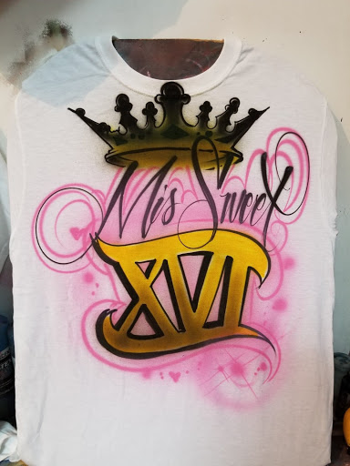 Airbrushing Service «Midwest Ink Airbrushing & Custom T-shirt Screen Print Shop», reviews and photos, 4733 S Ashland Ave, Chicago, IL 60609, USA