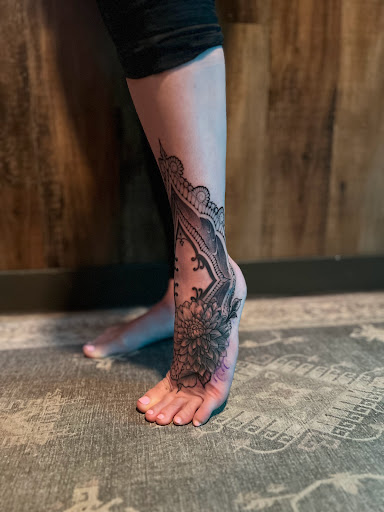 Explore birthday date tattoo ideas, creative tattoo ideas in Hudson, available at The Bohemian Social Club